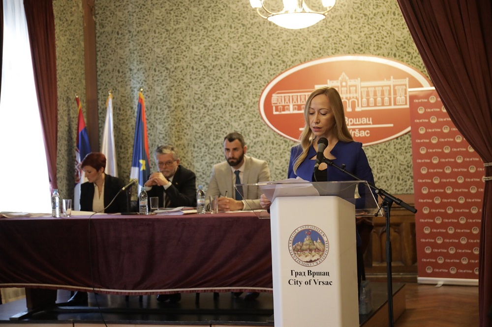 Vršac: Drugi rebalans dokazao da je budžet dobro planiran istakla gradonačelnica Mitrović